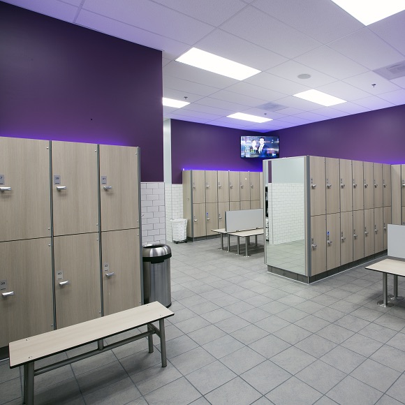 Full-Service Locker Rooms